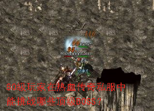 80���������Ѫ����˽��������ս��Щ����BOSS��