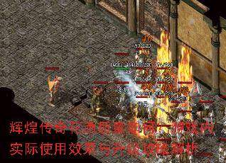辉煌传奇花洒质量如何?游戏内实际使用效果与升级攻略解析 辉煌传奇花洒质量如何?游戏内实际使用效果与升级攻略解析