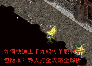 如何快速上手九龍传单职业无礼包版本?散人打金攻略全解析 如何快速上手九龍传单职业无礼包版本?散人打金攻略全解析