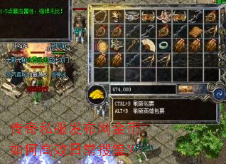 传奇私服发布网金币如何高效日常搜集? 传奇私服发布网金币如何高效日常搜集?